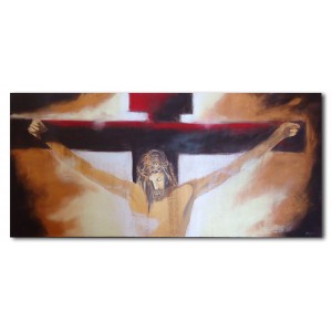 Quadro dipinto a mano: Cristo  691