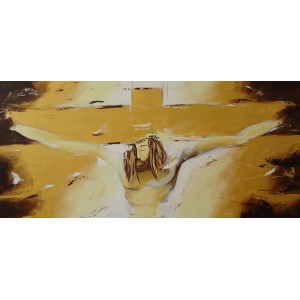 Quadro dipinto a mano: Cristo  555